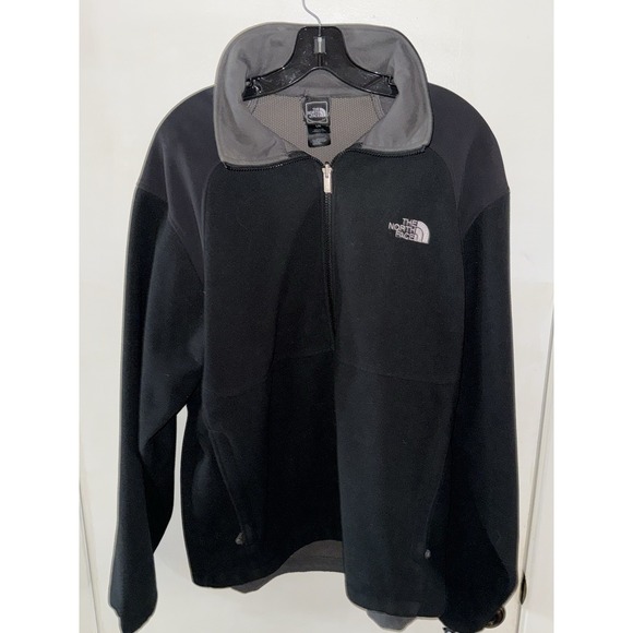 The North Face Other - The North‎ Face Black Fleece Soft Shell Full Zip Jacket Men Size Large
